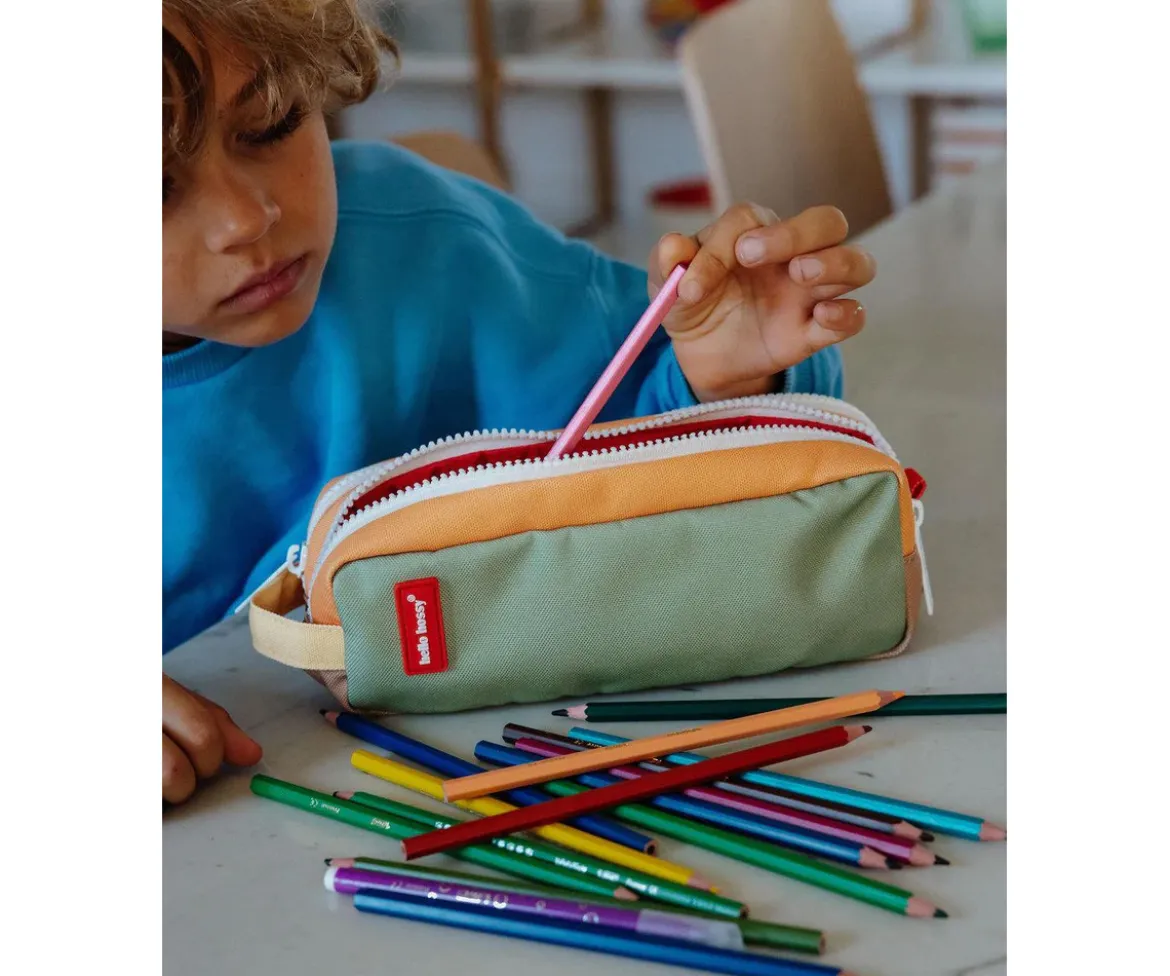 Estuche Doble Compartimento Mini Safari Personalizable