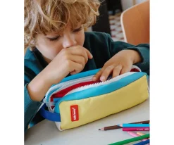 Estuche Doble Compartimento Mini Sky Pop Personalizable