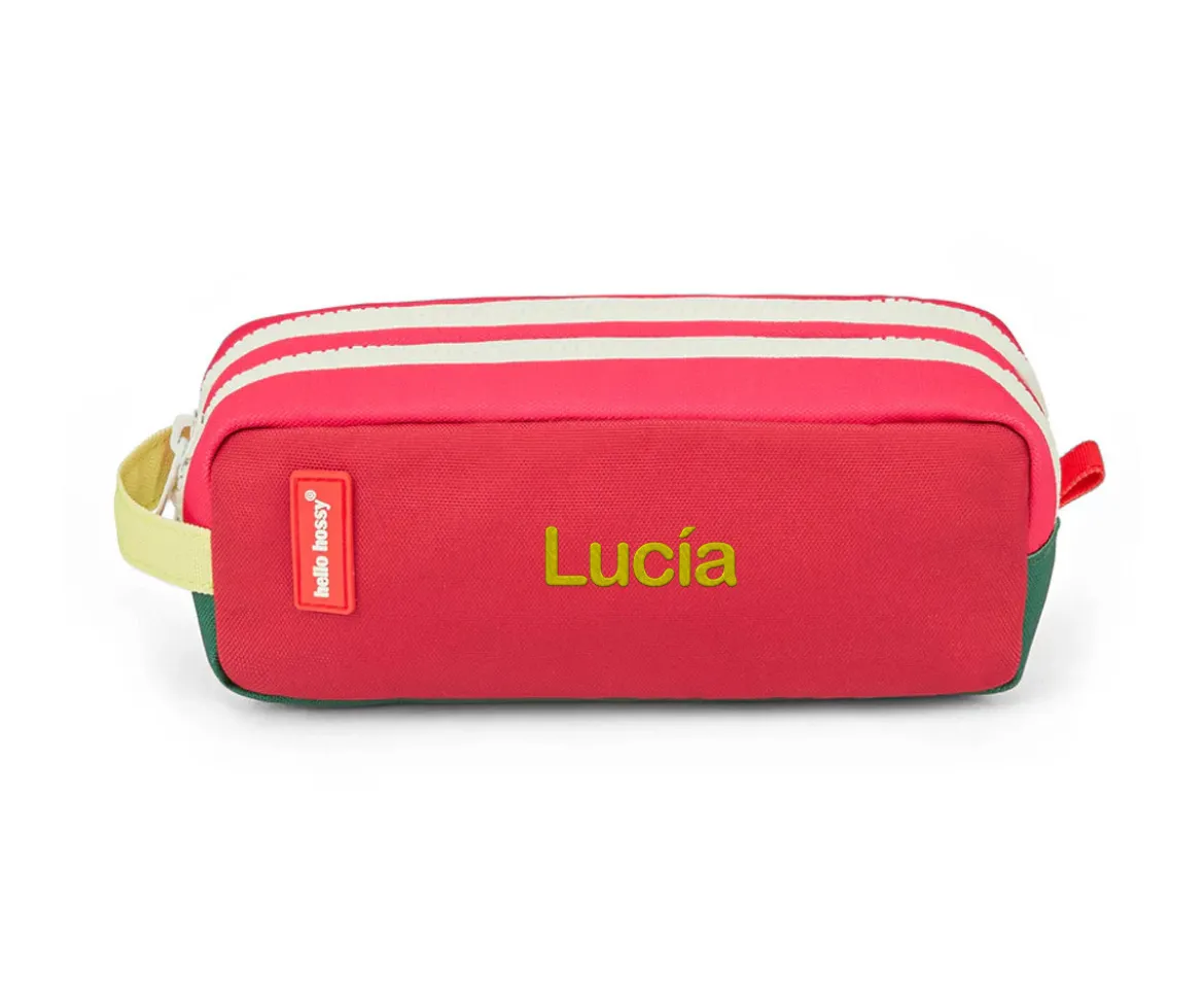 Estuche Doble Compartimento Pastèque Personalizable