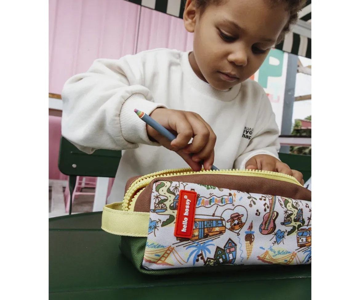 Estuche Doble Compartimento San Francisco Personalizable