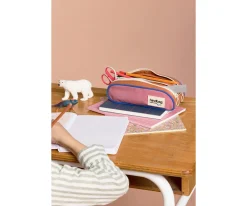 Estuche Doble Malo Tricolor Blush
