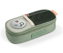 Estuche Escolar 2 Compartimentos Tiny Trails Green
