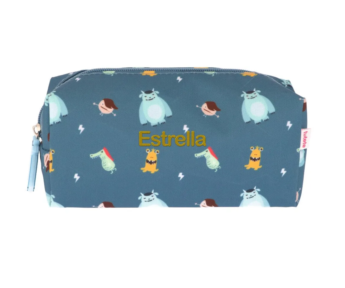 Estuche Escolar Little Monsters Personalizable