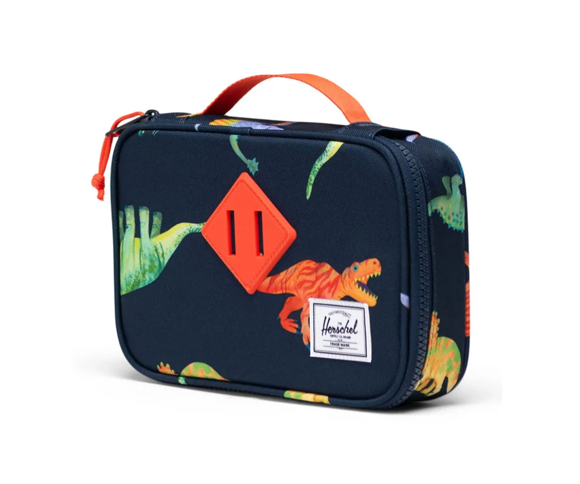 Estuche Herschel Heritage Stencil Dinos Darkest Navy