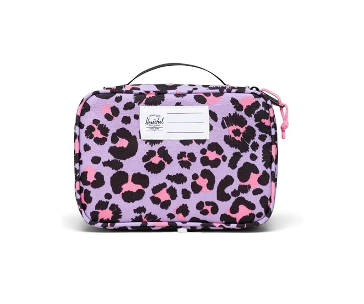 Estuche Herschel Heritage Stencil Leopard Sached Pink