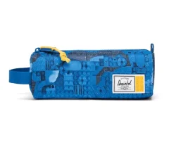 Estuche LEGO® Settlement Personalizable Little Herschel Abstract Bricks Blue