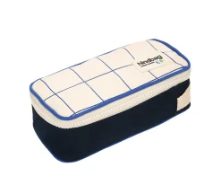 Estuche Max Tricolor Cuadros Beige