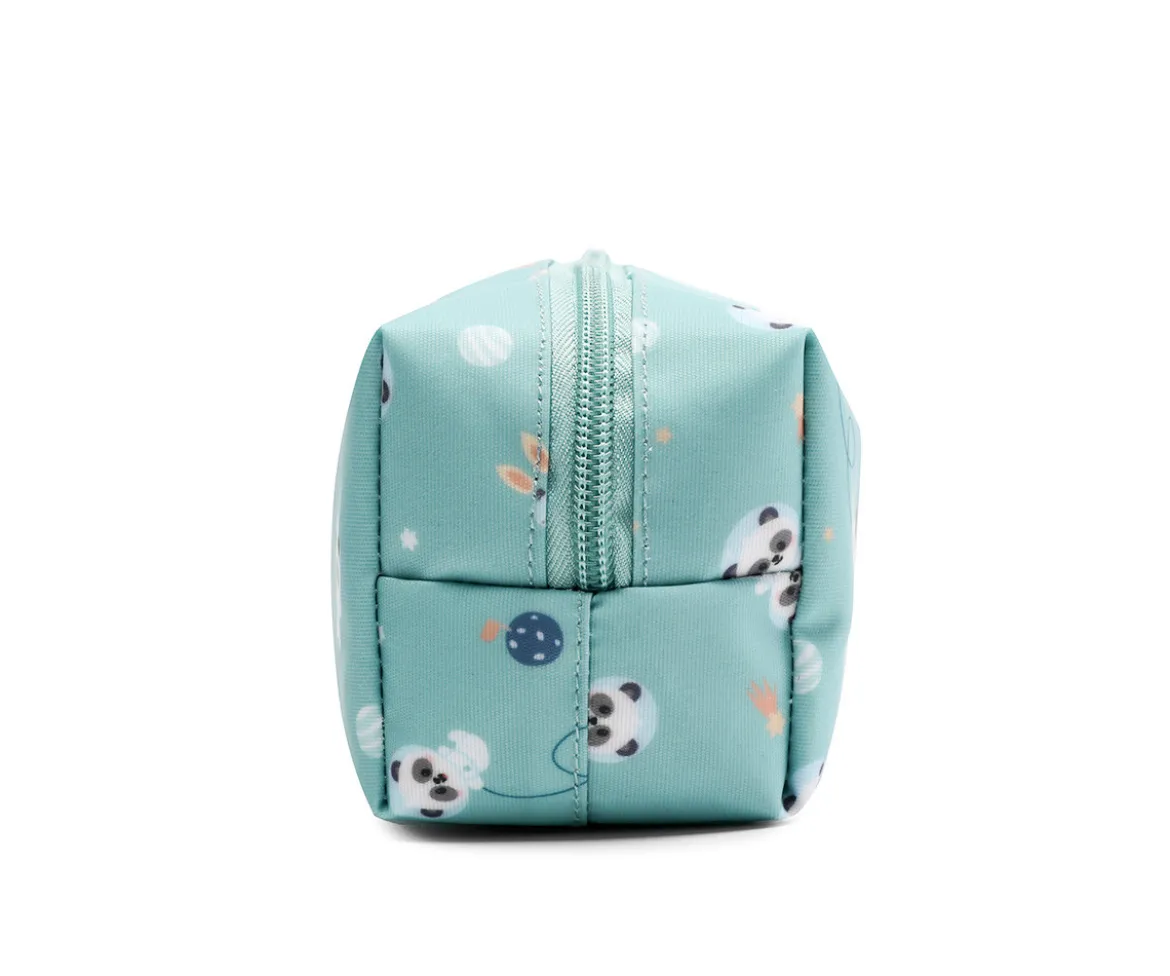 Estuche Pandas in Space Personalizable