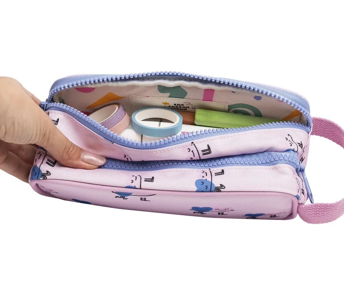 Estuche Rectangular Dancing Hearts
