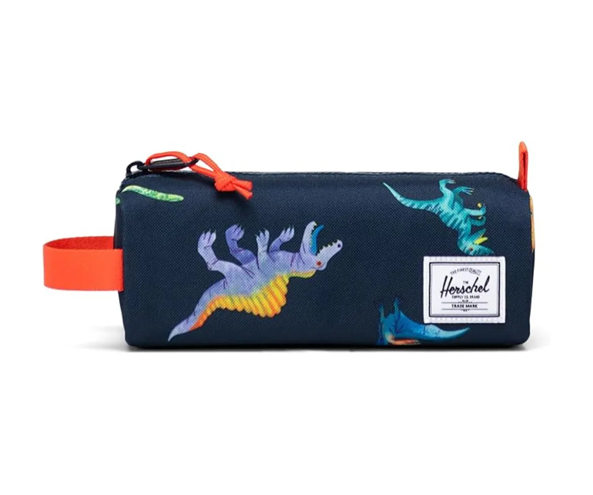 Estuche Settlement Dinos Darkest Navy Personalizable