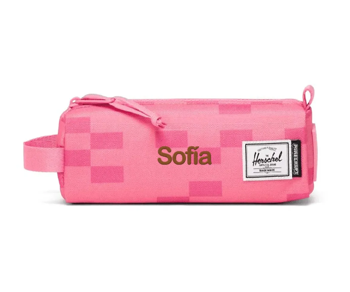 Estuche Settlement Minecraft Personalizable Pink Sheep