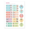 25 Etiquetas para Ropa Animales de Bosque