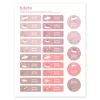 25 Etiquetas para Ropa Blossom Birds
