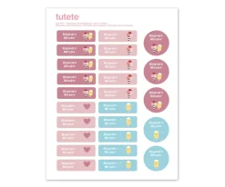 25 Etiquetas para Ropa Sugary