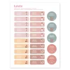 25 Etiquetas para Ropa Wild Fairies