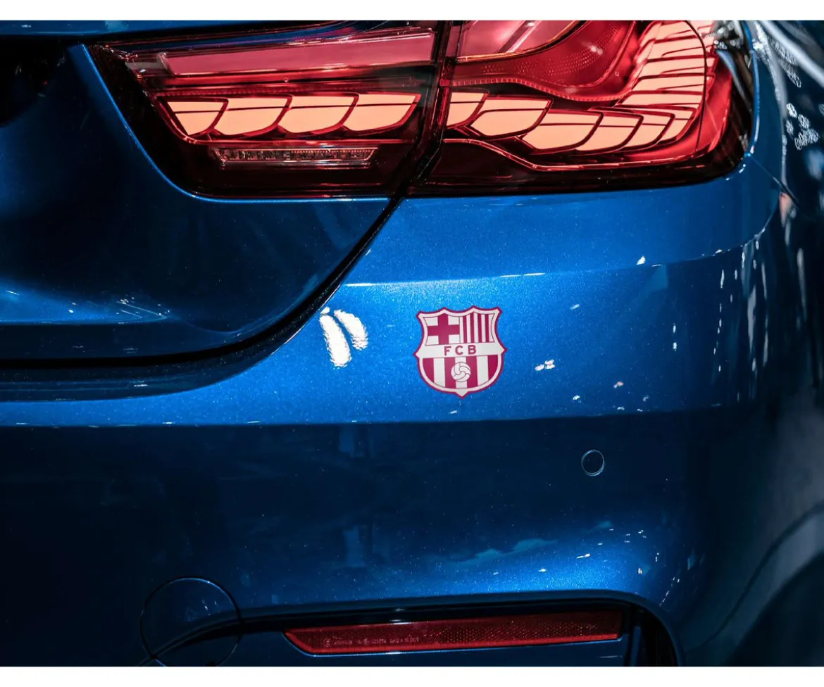 Etiquetas Reflectantes F. C. Barcelona