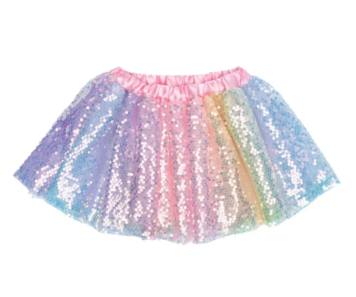 Falda Lentejuelas Ombre Sequins Ombre 4-6 años