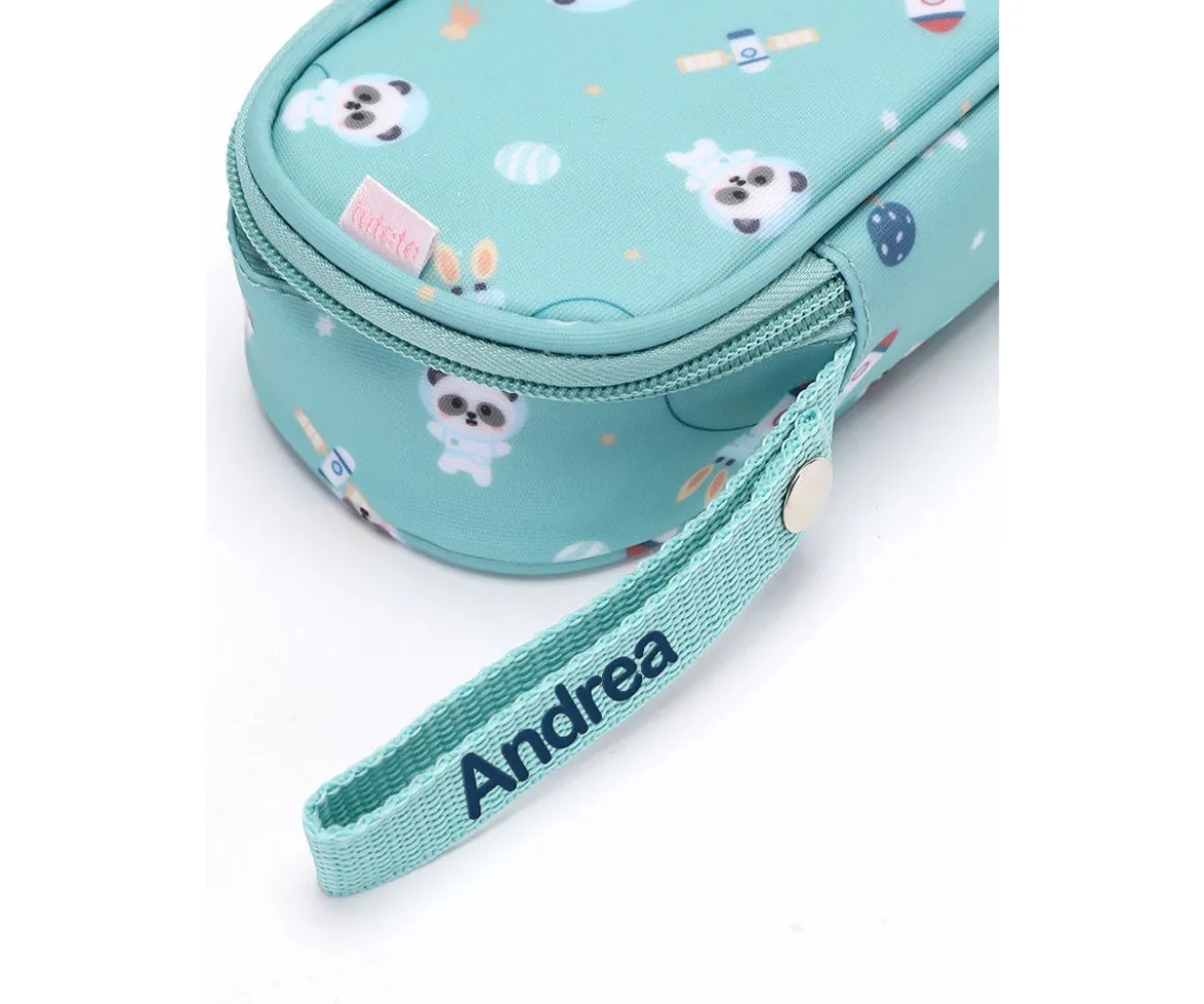 Funda Almuerzo Térmica Pandas in Space Personalizable