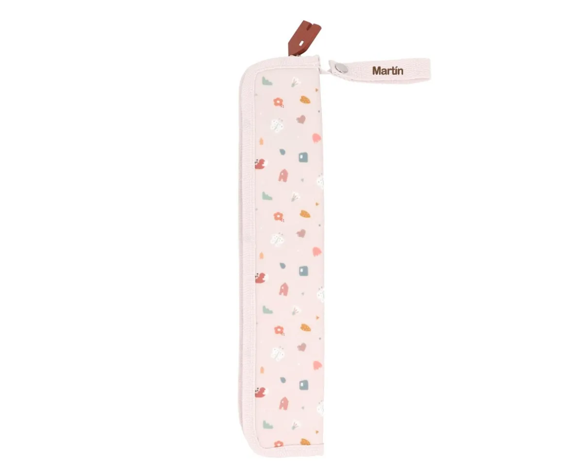 Funda Flauta Geometric Nature Personalizable