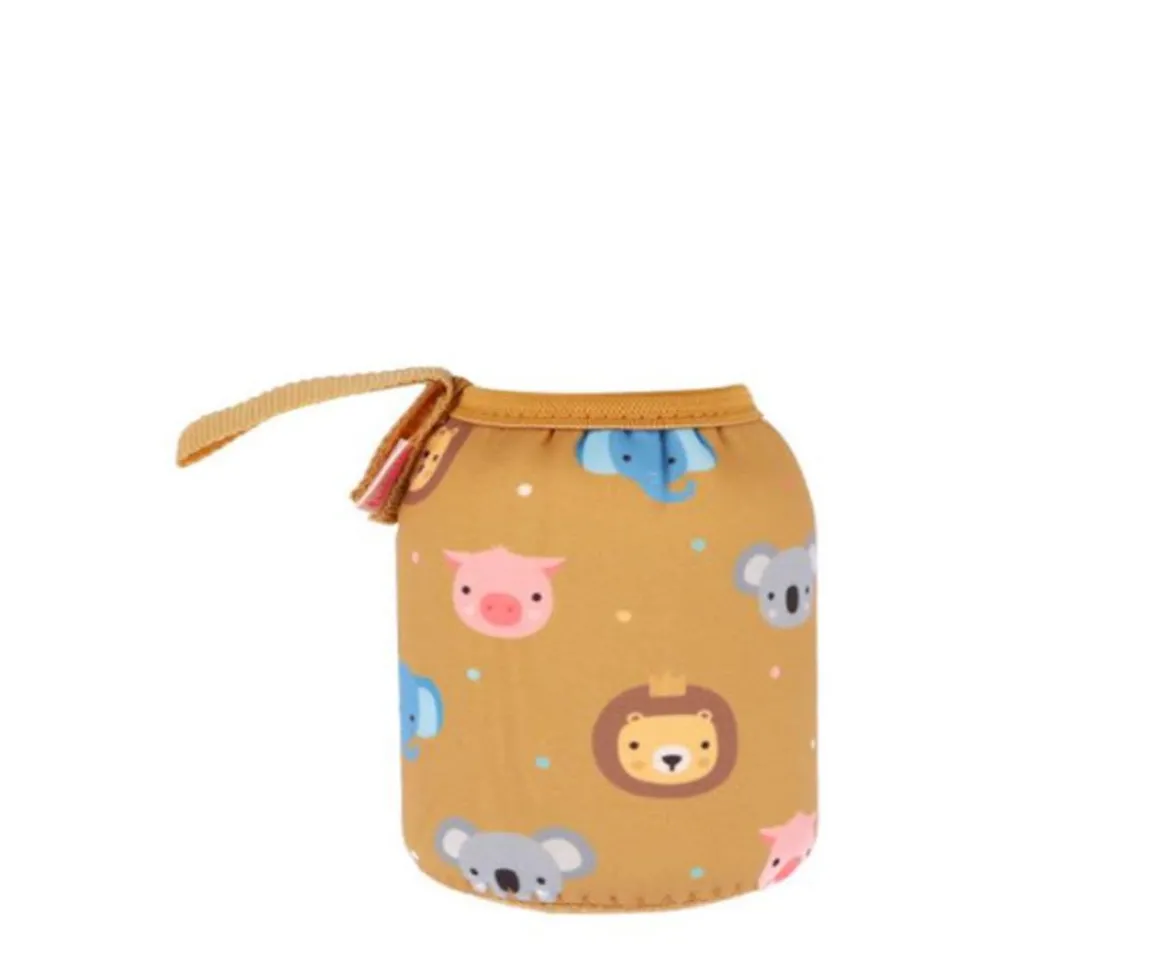 Funda Neopreno Animal Friends 350ml Personalizable