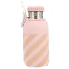 Funda Neopreno Stripes Pink 500ml Personalizable