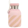 Funda Neopreno Stripes Pink 350ml Personalizable