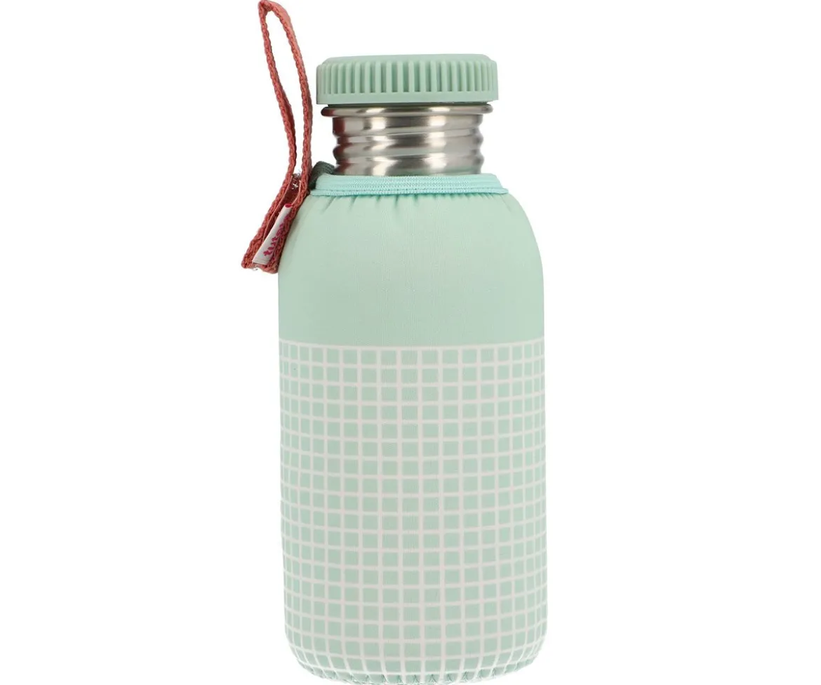 Funda Neopreno Stripes Sage 500ml Personalizable