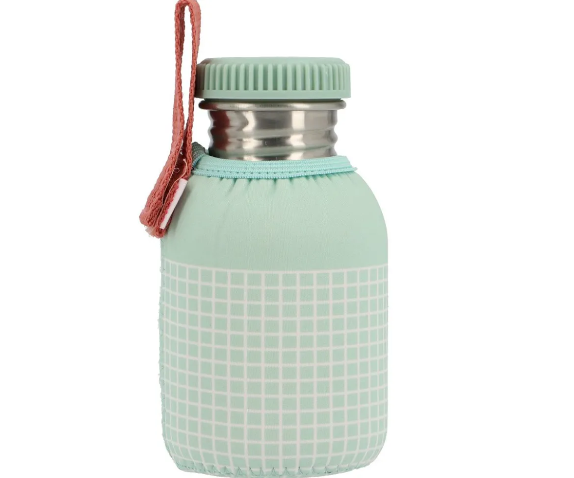 Funda Neopreno Stripes Sage 350ml Personalizable
