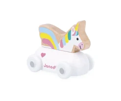 Furgoneta Unicornio de Madera Reino Encantado Cross Roads Blanco