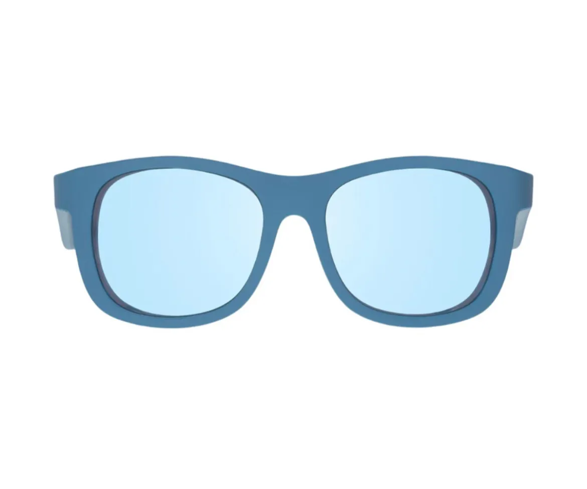 Gafas de Sol Flexibles (+6 años) Navigator Polarizadas Midnght Blue Light Blue Mirrored Lenses