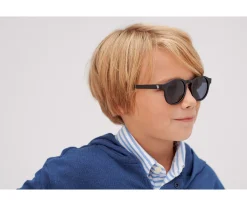 Gafas de Sol Flexibles Keyhole (0-24meses) Smoke Lenses Jet Black