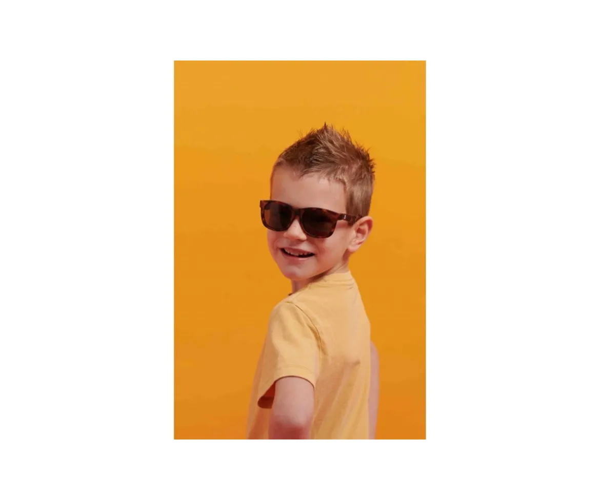 Gafas de Sol Flexibles Navigators (+6 años) Classic Tortoise Amber Lenses
