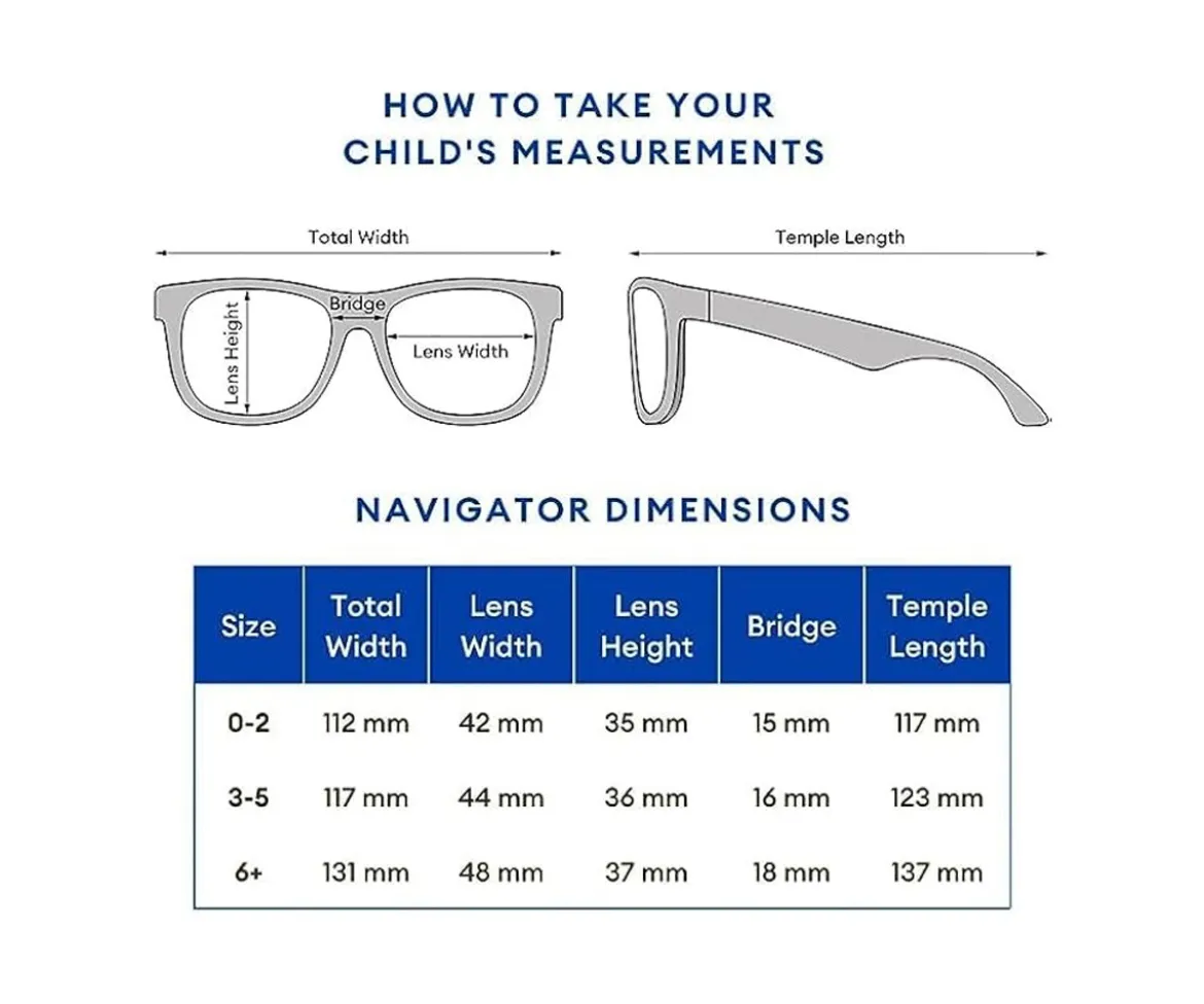 Gafas de Sol Flexibles Navigators (+6 años) Good As Blue Smoke Lenses