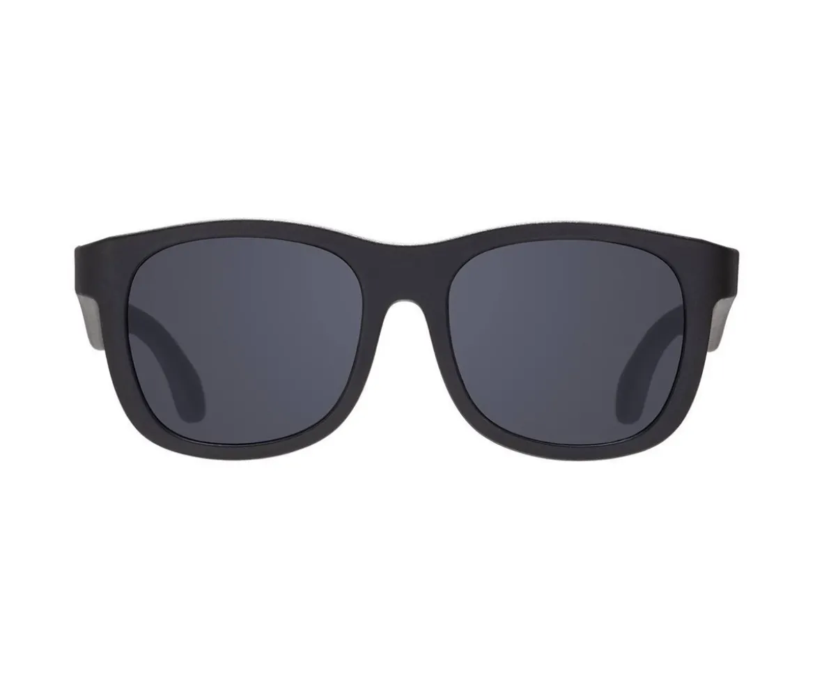 Gafas de Sol Flexibles Navigators (3-5 años) Jet Black Smoke Lenses