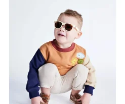 Gafas de Sol Flexibles Navigators (+6 años) Sweet Cream Amber Lenses
