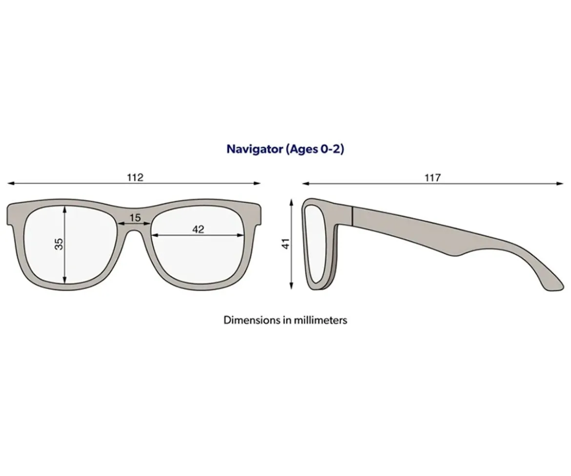 Gafas de Sol Flexibles Navigators (0-24meses) Rad Rainbow
