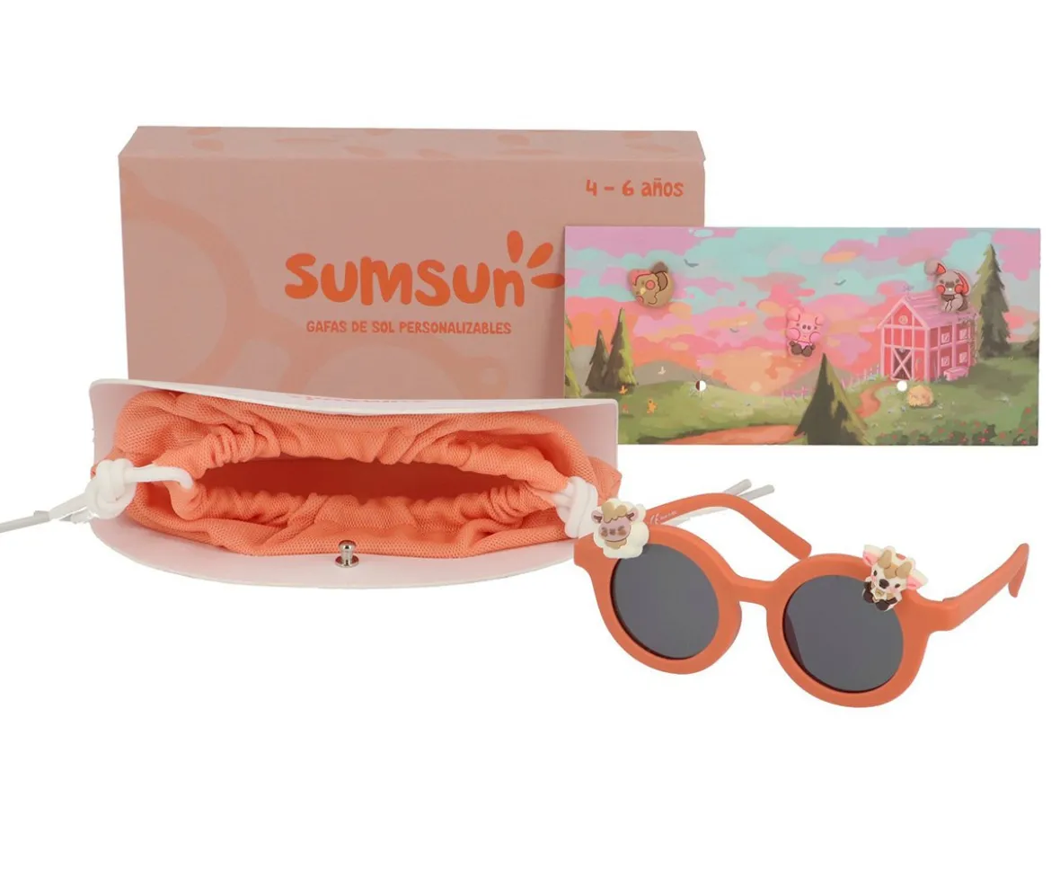 Gafas de Sol Flexibles Personalizables Farm (4 a 6 años)
