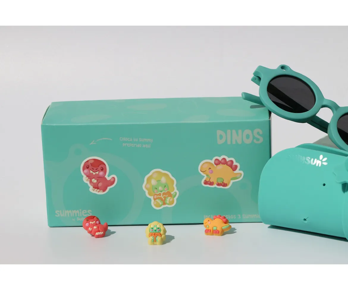 Gafas de Sol Flexibles Personalizables Starter Dinos (4-6 años)
