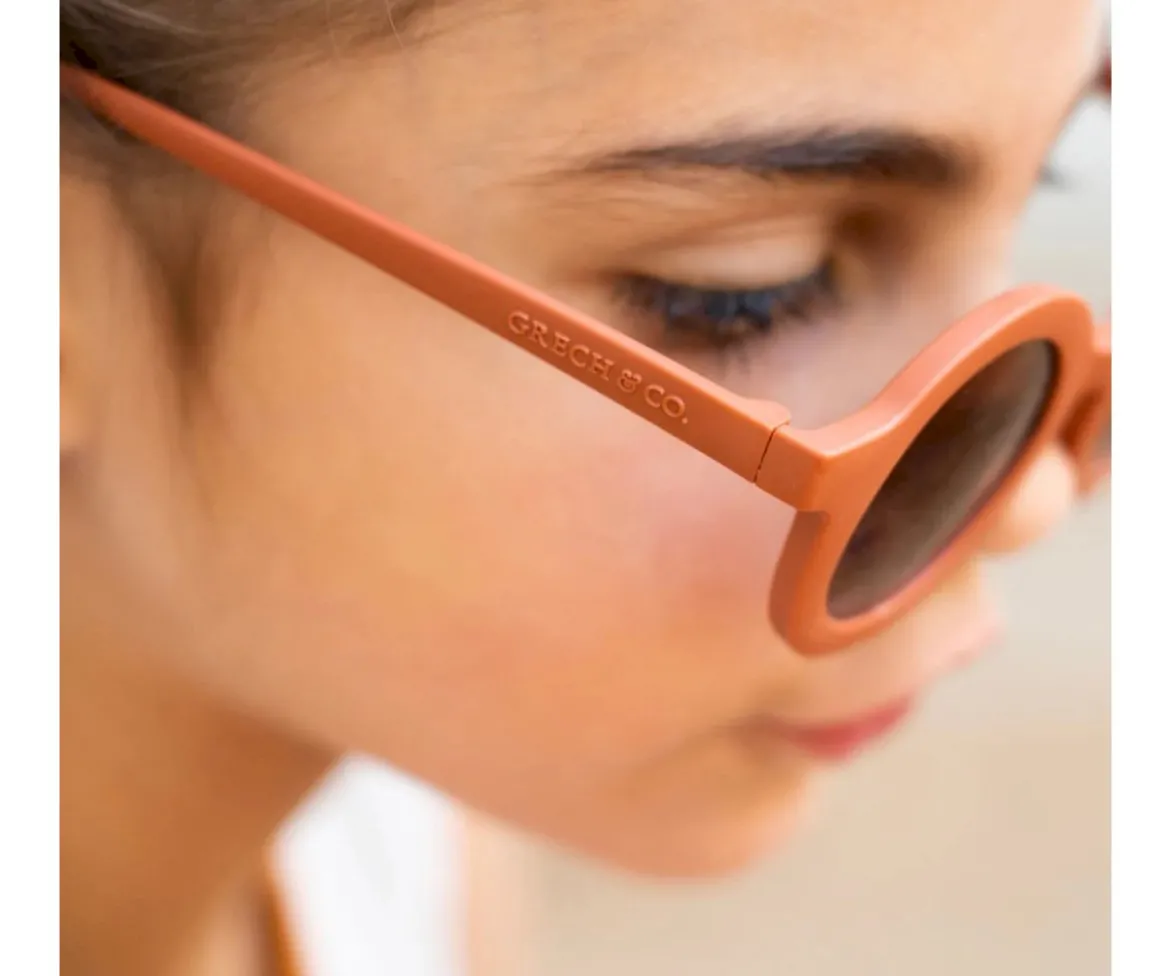 Gafas de Sol Flexibles Polarizadas New Round (18m-8 años) Cinnamon