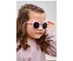 Gafas de Sol Infantil Flexibles BADS4020 Rosa (5-8años)