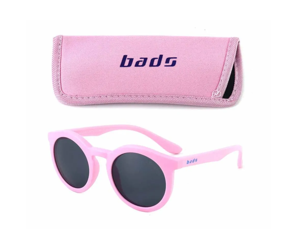 Gafas de Sol Infantil Flexibles BADS4020 Rosa (5-8años)