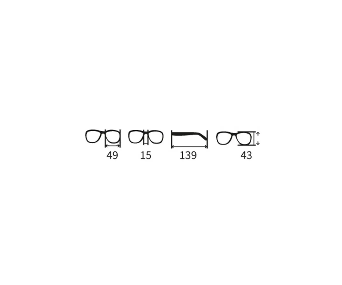 Gafas de Sol Infantil Flexibles Naranja-Rojo (6-12años)