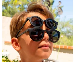 Gafas de Sol Infantil Polarizadas Round (18meses-8años) Black