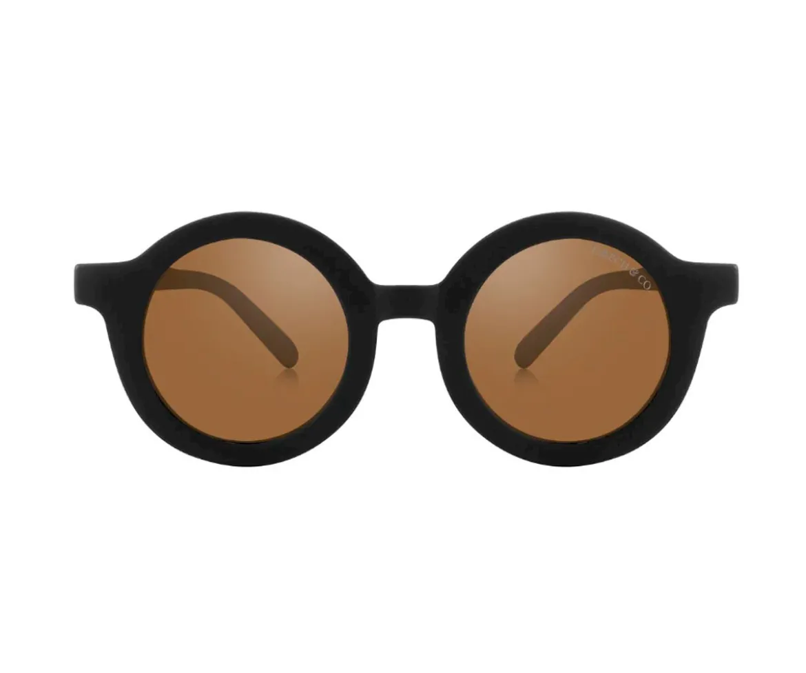Gafas de Sol Infantil Polarizadas Round (18meses-8años) Black