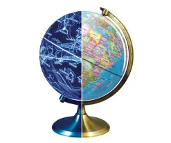 Globo Terráqueo Día y Noche