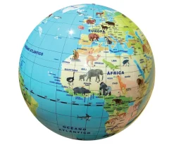 Globo Terráqueo Hinchable 40cm Animales