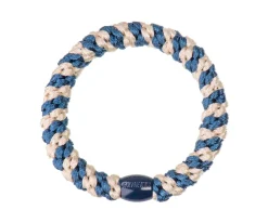 Goma de Pelo Kknekki Indigo Beige Stripe