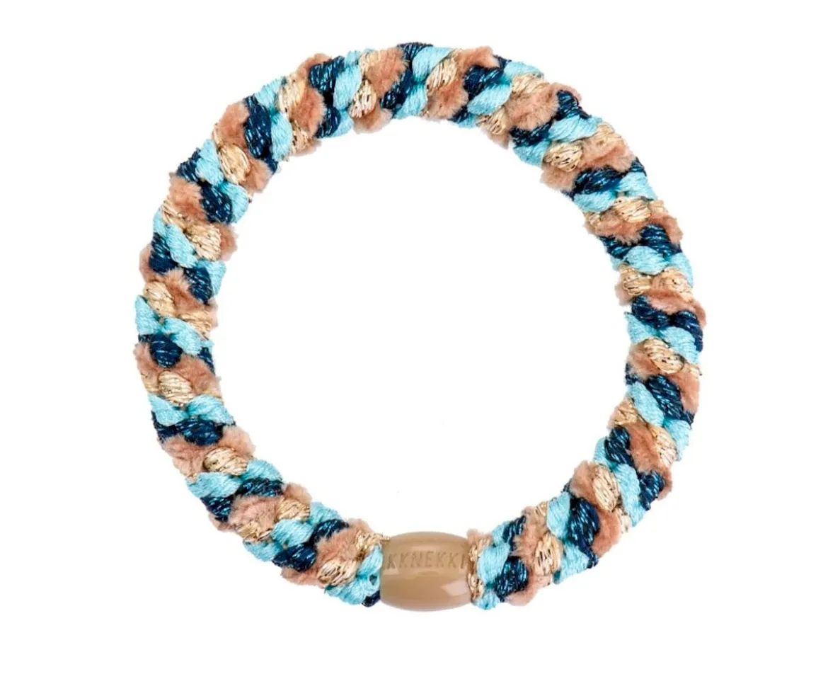 Goma de Pelo Kknekki Mix Light Blue Beige