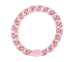 Goma de Pelo Kknekki Rose Pink Glitter