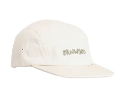 Gorra Banwood Washed 5 Paneles Crema